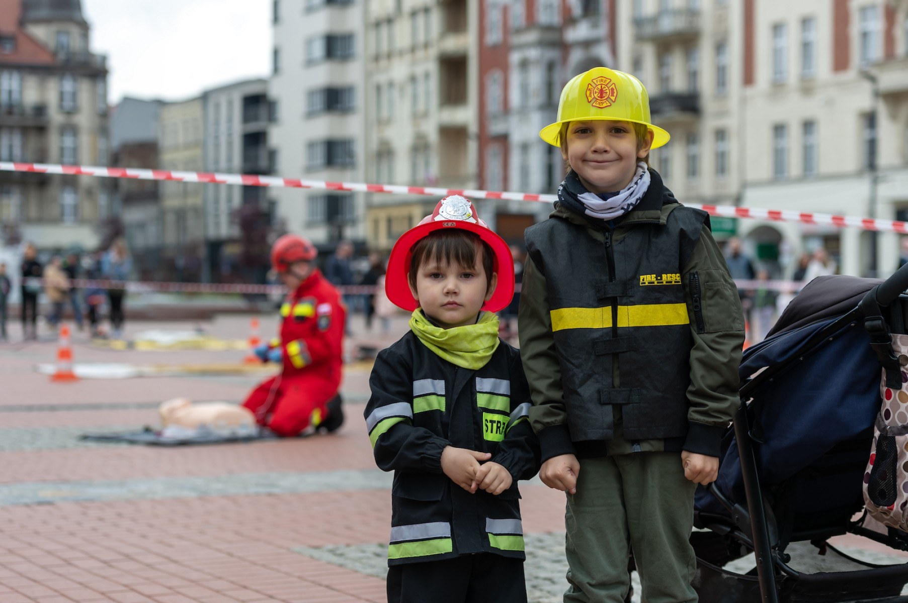 Był ogień i zachwyt publiczności Strażackie pokazy na bytomskim rynku 4