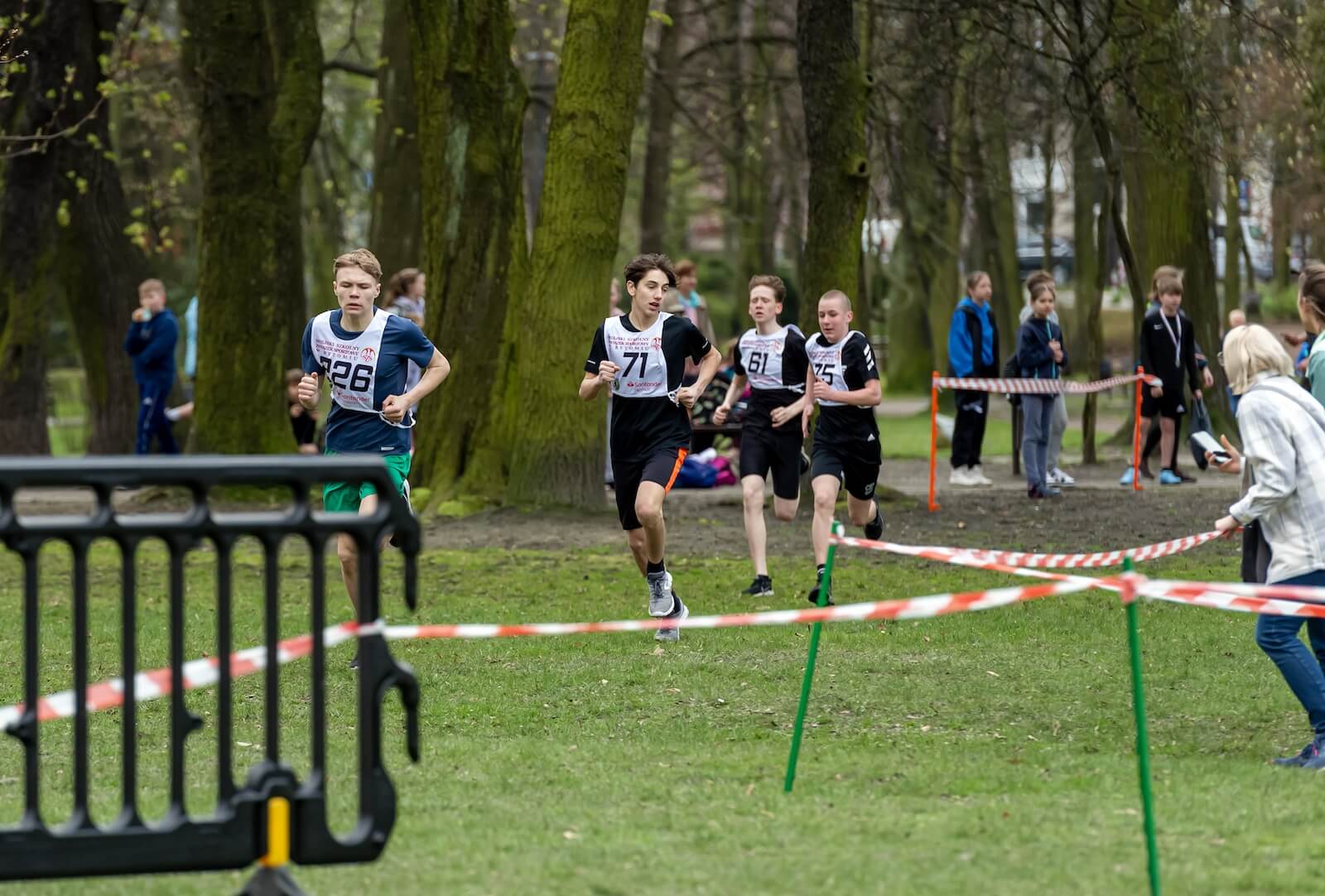 Zawody biegowe Park Kachla