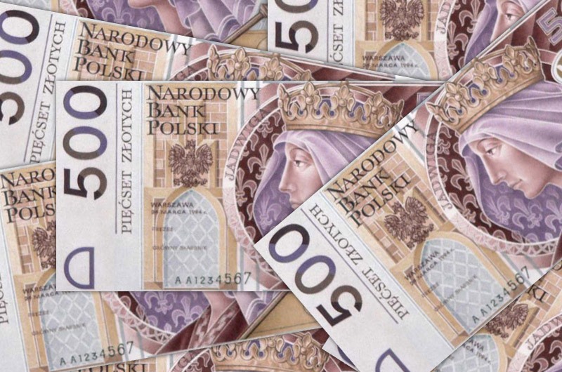 Byt banknot 500 pln