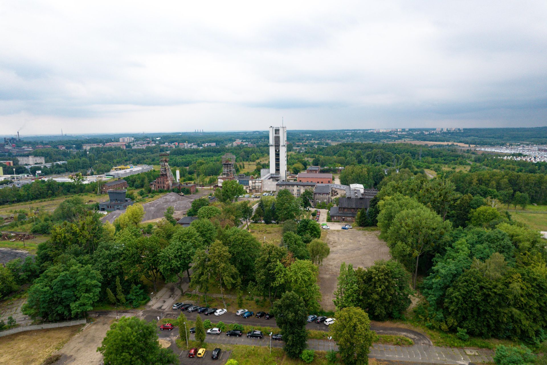 Bytom teren kopalni Centrum M Balwas 1