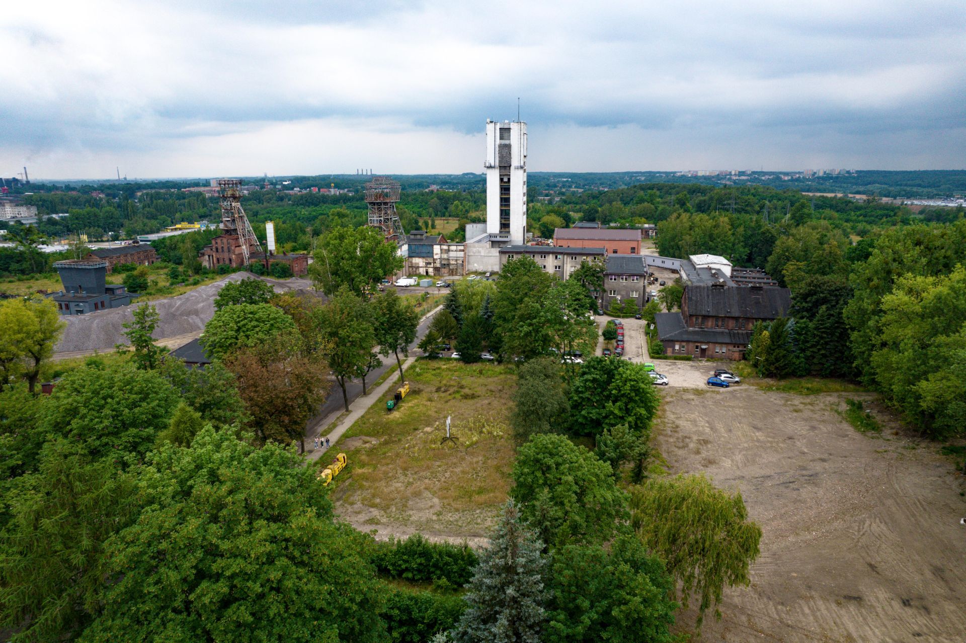 Bytom teren kopalni Centrum M Balwas 19