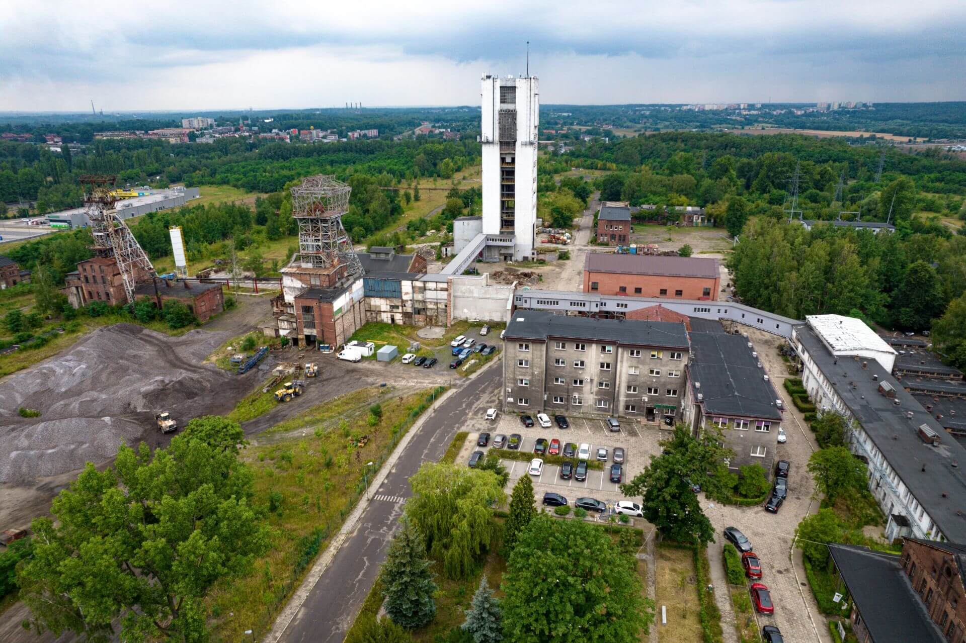 Bytom teren kopalni Centrum M Balwas 20