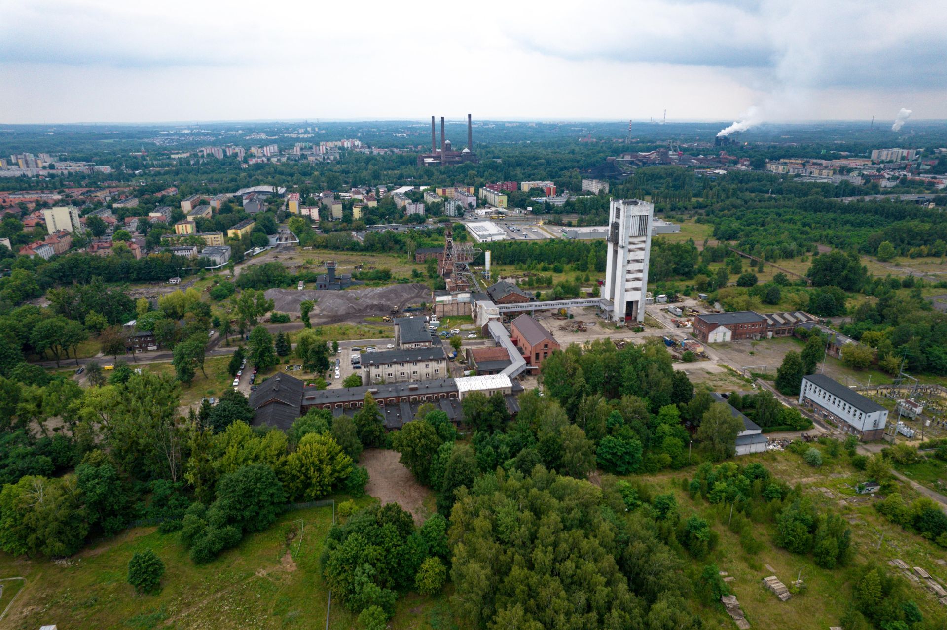 Bytom teren kopalni Centrum M Balwas 9