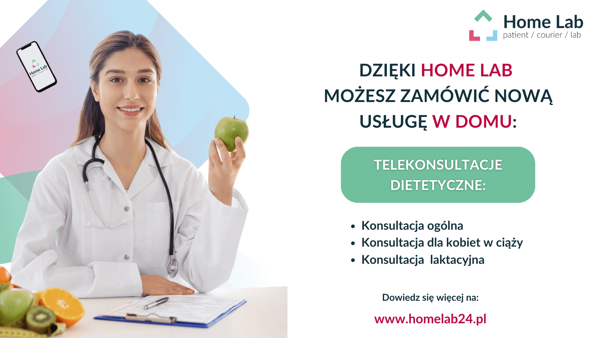 Usługi medyczne bez wychodzenia z domu? Poznaj Home Lab!