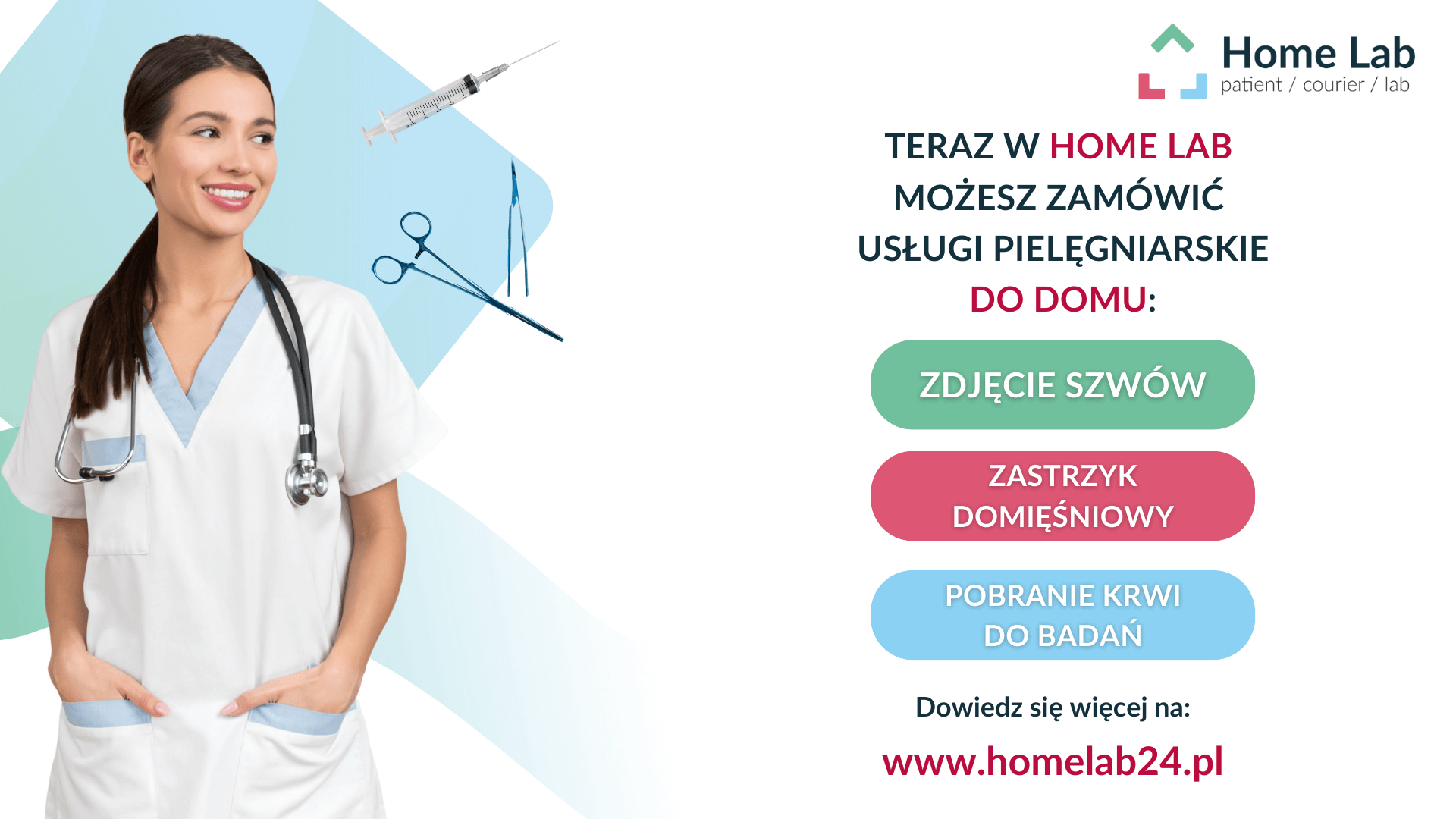 Usługi medyczne bez wychodzenia z domu? Poznaj Home Lab!